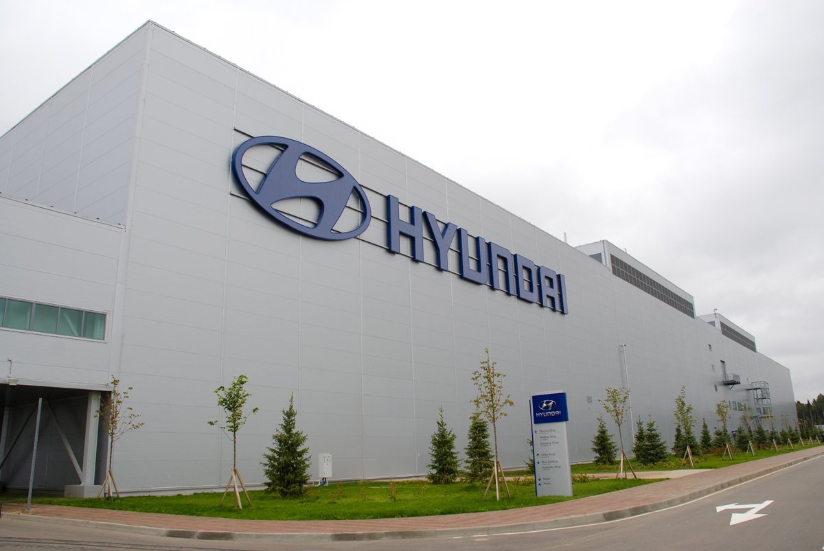 Участие в строительстве завода Hyundai в Санкт-Петербурге